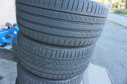 アウディTTのタイヤ交換 選んだタイヤは、ミシュランのパイロットスポーツ5でした