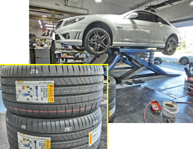 メルセデスベンツのタイヤ交換 タイヤ選びのコツはここにあり 神奈川県
